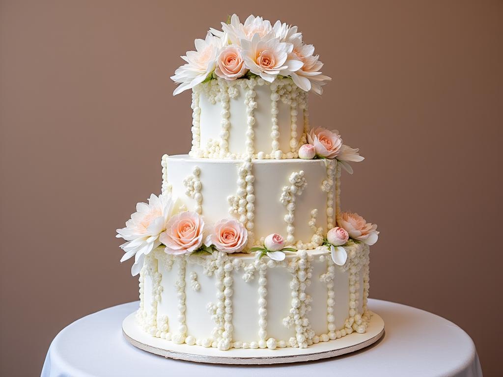 Custom wedding cake design showcase